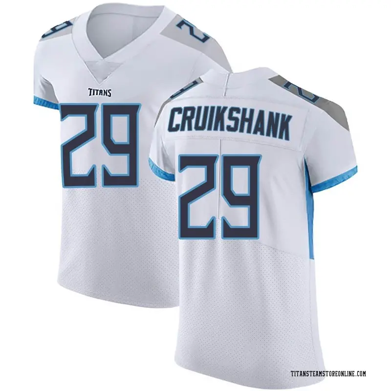 Men's Tennessee Titans Dane Cruikshank White Elite Vapor Untouchable ...