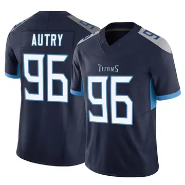 Men's Nike Light Blue Tennessee Titans Vapor F.U.S.E. Elite Custom Jersey