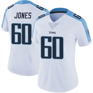 Limited Youth Ben Jones Navy Blue Home Jersey - #60 Football Tennessee  Titans 100th Season Vapor Untouchable