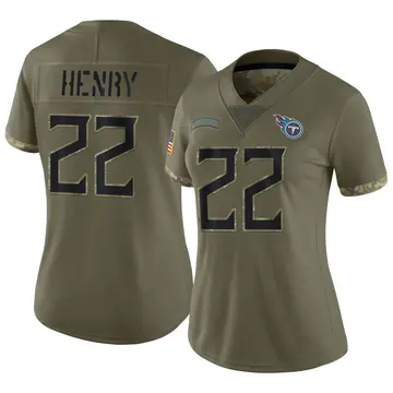 Youth Nike Derrick Henry Red Tennessee Titans Inverted Team Game Jersey