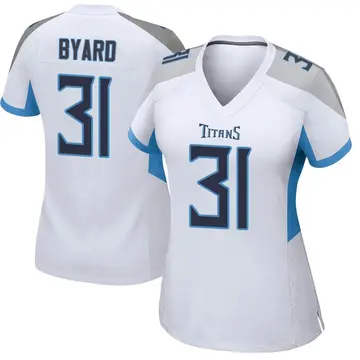 2018-23 TENNESSEE TITANS BYARD #31 NIKE GAME JERSEY (ALTERNATE) Y - W/ -  Classic American Sports