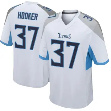 Limited Youth Amani Hooker Light Blue Alternate Jersey - #37 Football  Tennessee Titans Vapor Untouchable Size S(10-12)