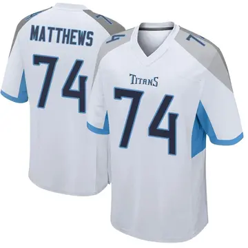 Vtg Puma BRUCE MATTHEWS #74 Tennessee Titans Jersey Mens Adult XL