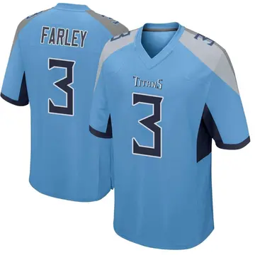 Titans Caleb Farley 2021 Nfl Draft Navy Vapor Limited Jersey - Bluefink