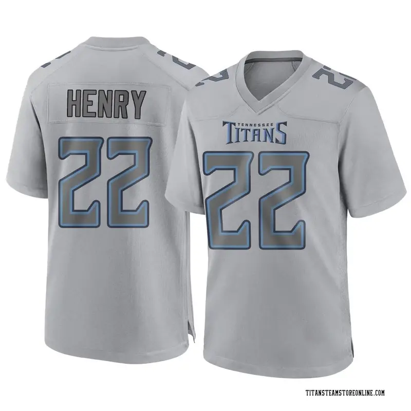 Nike Men's Tennessee Titans Derrick Henry #22 Navy Game Jersey