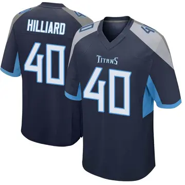 Chris Hubbard Tennessee Titans Nike Team Game Jersey - Navy