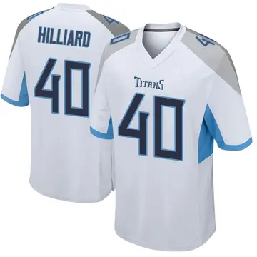 Chris Hubbard Men's Nike Light Blue Tennessee Titans Alternate Custom Game Jersey