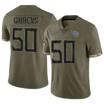 Daniel Jones Men's New York Giants Nike 2022 Salute To Service Jersey -  Limited Olive