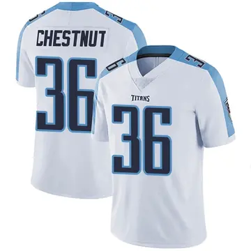 Julius Chestnut Tennessee Titans Nike Game Player Jersey Navy