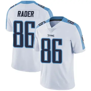 Kevin Rader Women's Nike White Tennessee Titans Custom Game Jersey