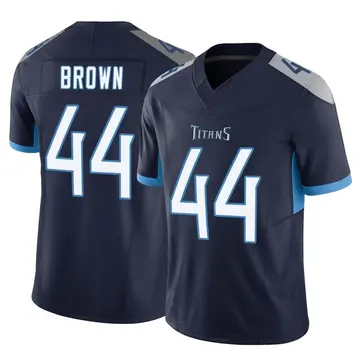 Men's Tennessee Titans Racey McMath Nike Navy Game Jersey