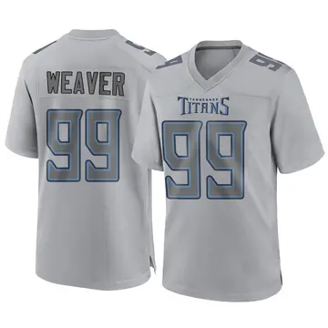 Women's Tennessee Titans Rashad Weaver Nike Navy Game Jersey