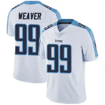 Women's Tennessee Titans Rashad Weaver Nike Navy Game Jersey