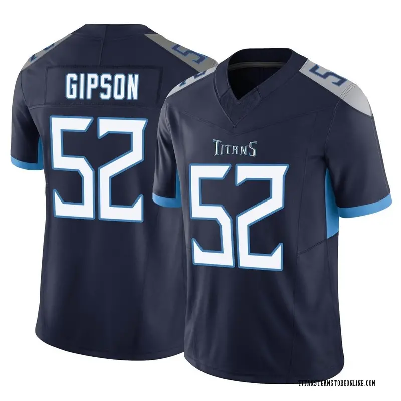 Women's Tennessee Titans Josh Whyle Nike Navy Team Game Jersey