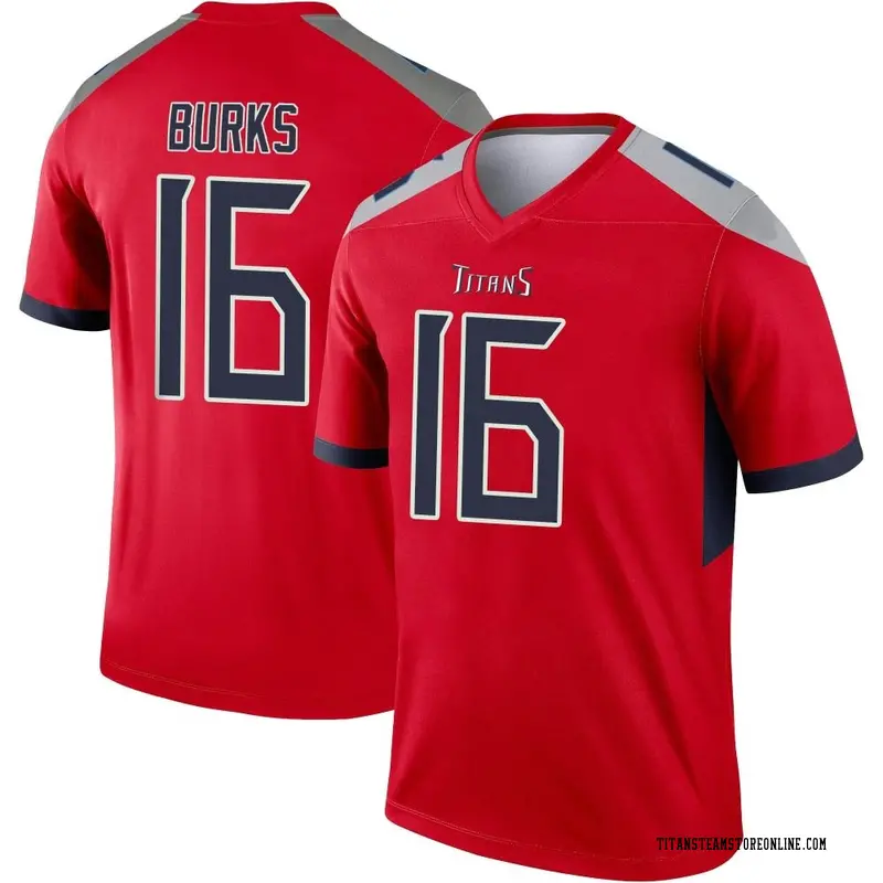 Youth Tennessee Titans Treylon Burks Red Legend Inverted Jersey By Nike