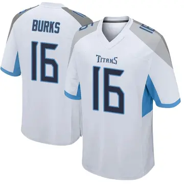 Youth Tennessee Titans Treylon Burks Nike Light Blue Oilers Throwback  Player Game Jersey