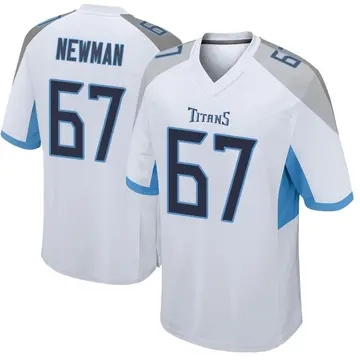 Xavier Newman Youth Nike Tennessee Titans Navy Custom Game Jersey